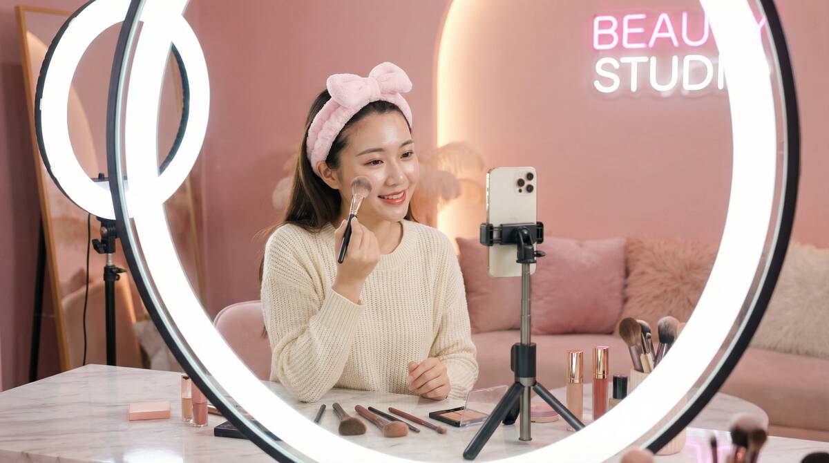 糖心vlog美妆视频教程